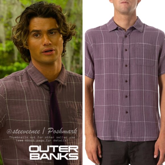 Katin Monty Button Down Shirt ASO John B Outer Banks - Picture 2 of 13